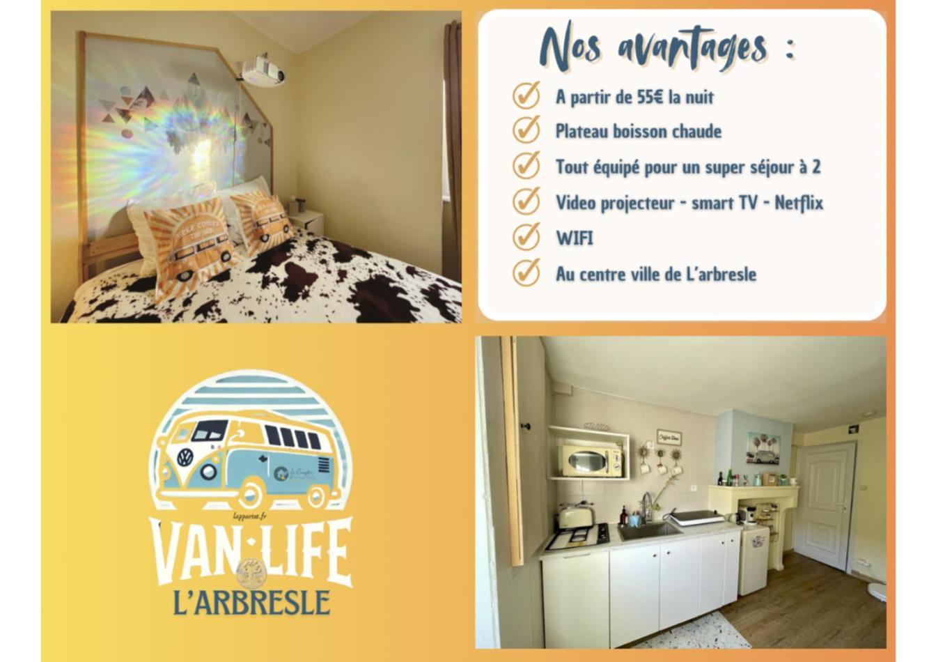 Van Life Soiree Chill A LʼArbresle Eksteriør bilde